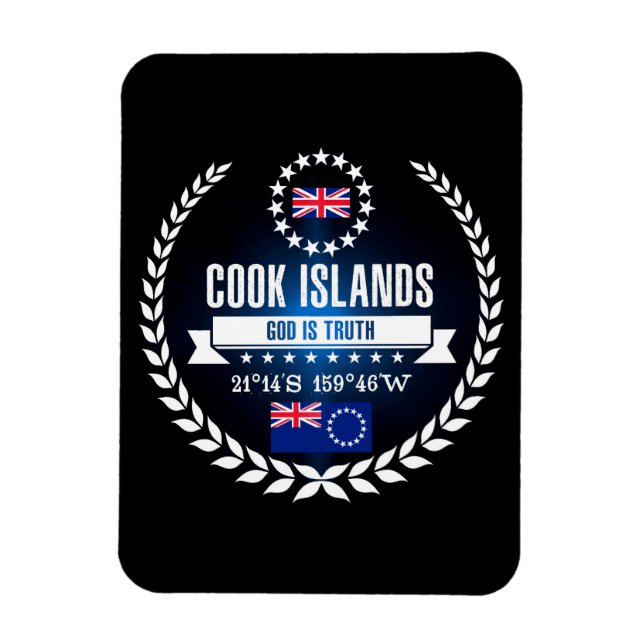 Imán Islas Cook (Vertical)