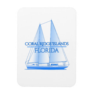Imán Islas Coral Ridge Vela Náutica Costera Sailo