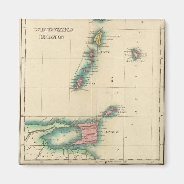 Imán Islas de Barlovento (Frente)