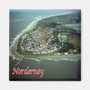 Imán islas de Frisia de zDE022 NORDERNEY, Fridge