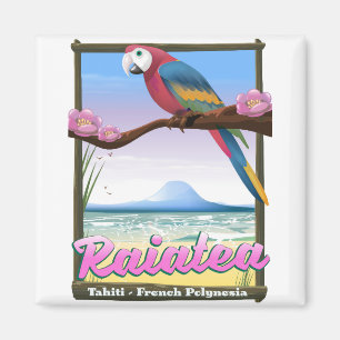 Imán Islas de la Sociedad Raiatea,Tahití,Polinesia Fran