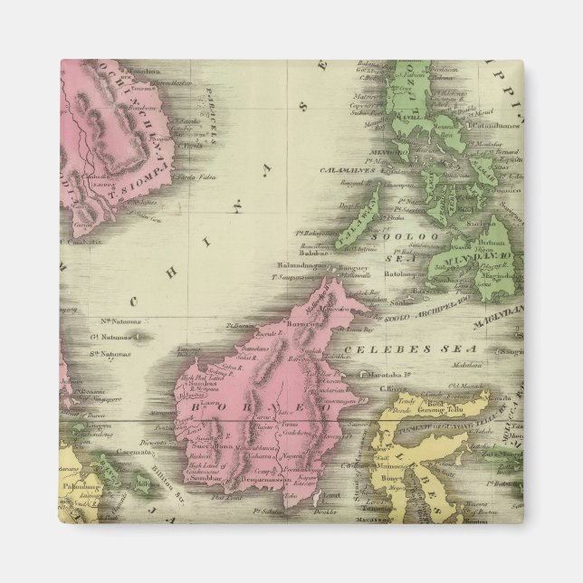 Imán Islas del Este de India (Frente)