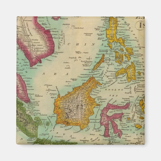 Imán Islas del Este de India (Frente)