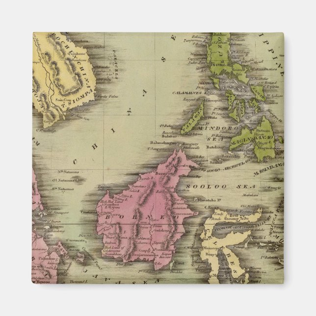 Imán Islas del Este de la India 2 (Frente)