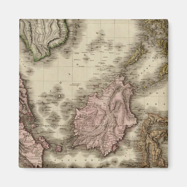 Imán Islas del Este de la India 3 (Frente)