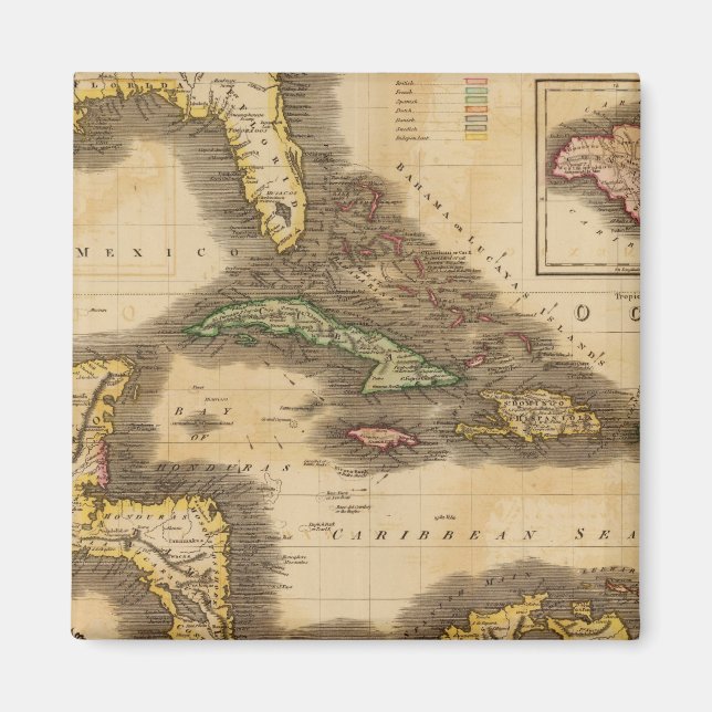 Imán Islas del oeste de India (Frente)