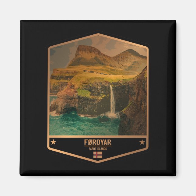 Imán Islas Feroe (Frente)