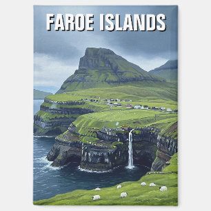 Imán Islas Feroe Dinamarca Viajes