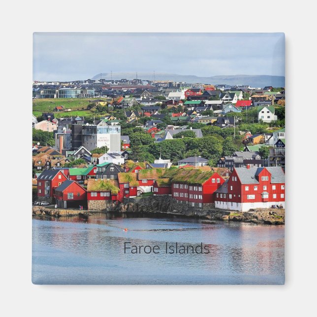 Imán Islas Feroe (Torshavn) (Frente)