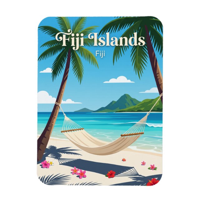 Imán Islas Fiji (Vertical)
