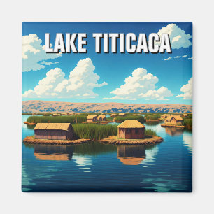 Imán Islas flotantes del lago Titicaca