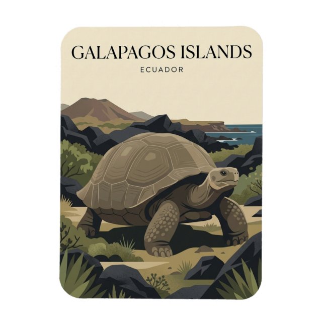 Imán Islas Galápagos Ecuador (Vertical)