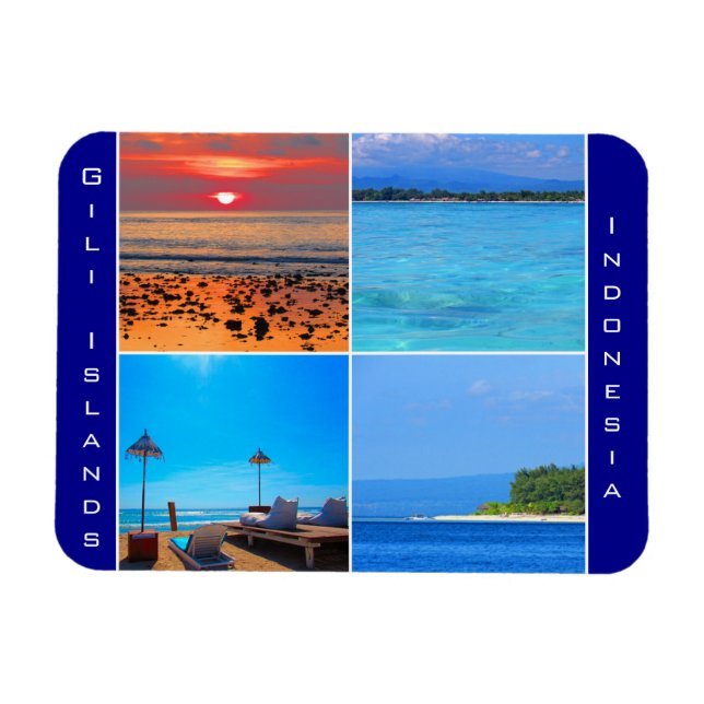 Imán islas gili indonesia (Horizontal)