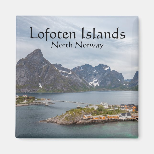Imán Islas Lofoten Noruega (Frente)