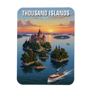 Imán Islas Mil Ontario Canadá