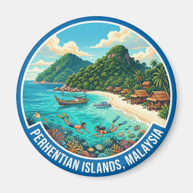 Imán Islas Perhentian Malasia (Frente)