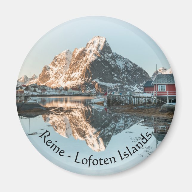 Imán Islas Reine, Lofoten (Frente)