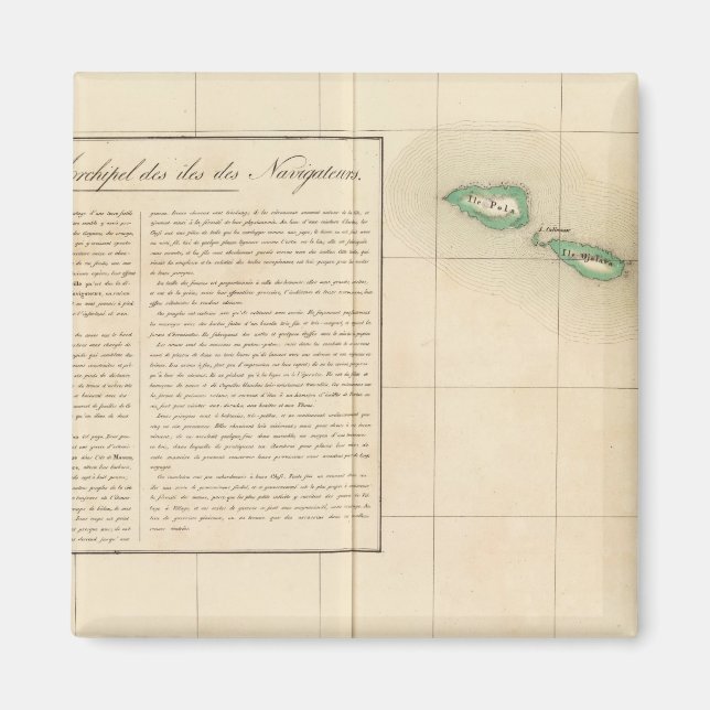 Imán Islas Samoanas Oceanía no 41 (Frente)
