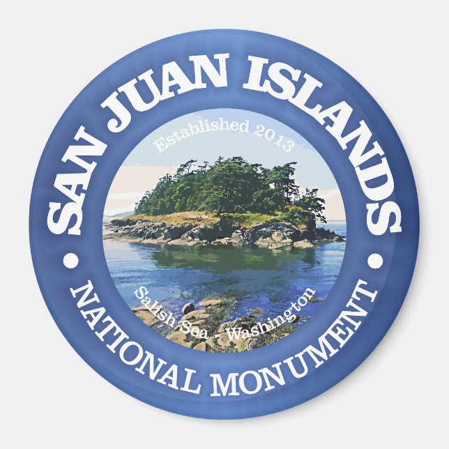 Imán Islas San Juan (NM) (Frente)