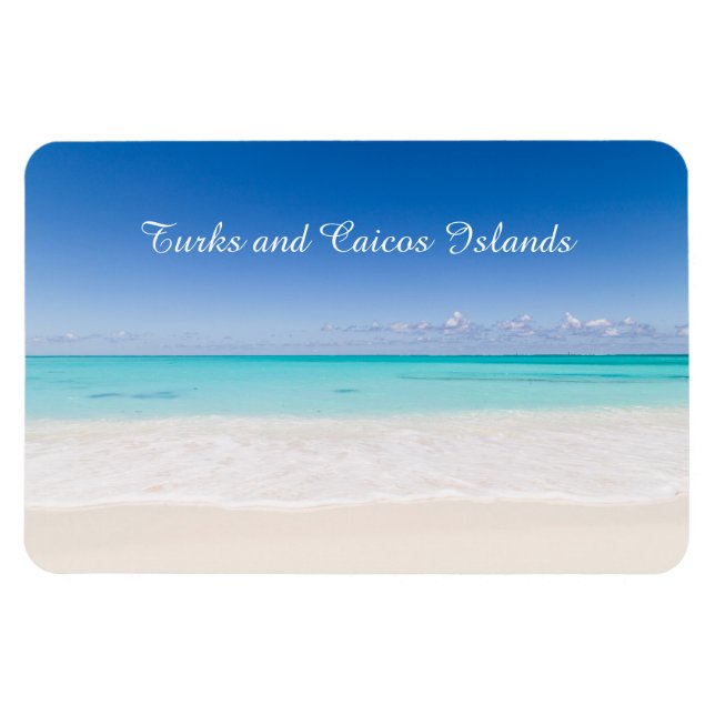 Imán Islas Turcas y Caicos (Horizontal)