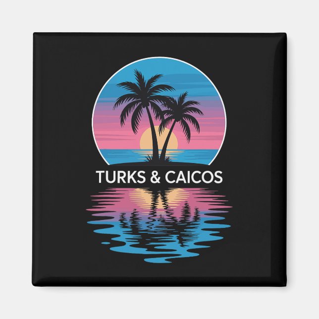 Imán Islas Turcas y Caicos  (Frente)