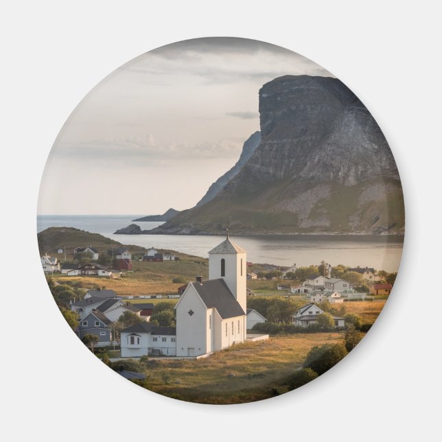 Imán Islas Vaeroy Lofoten Noruega (Frente)