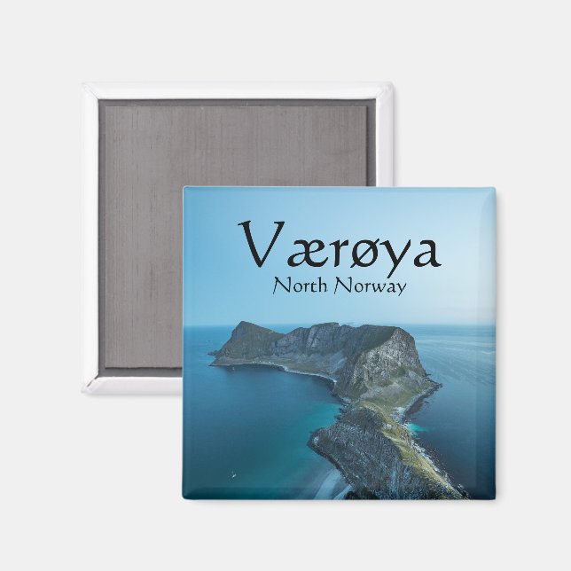 Imán Islas Vaeroya Lofoten (Anverso/Reverso)