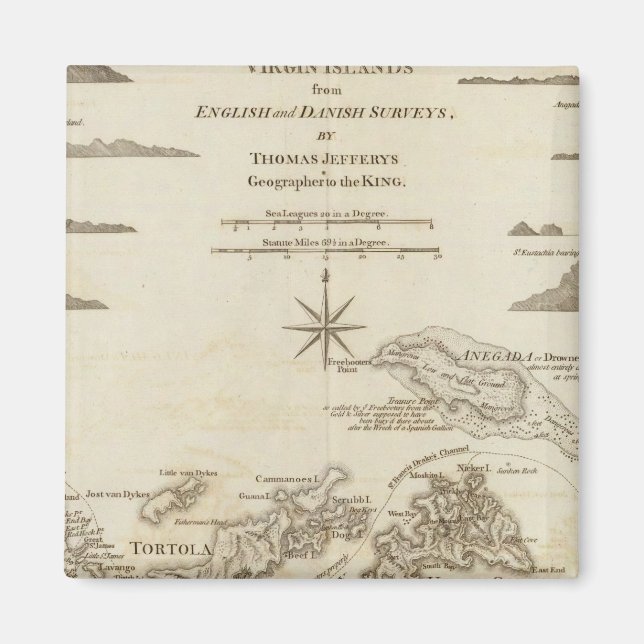 Imán Islas Vírgenes (Frente)