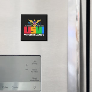 Imán Islas Vírgenes de los Estados Unidos Santa Cruz