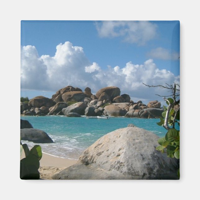 Imán Islas Vírgenes Escenarias (Frente)