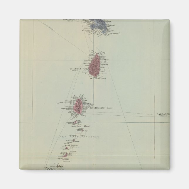 Imán Islas Windward 2 (Frente)