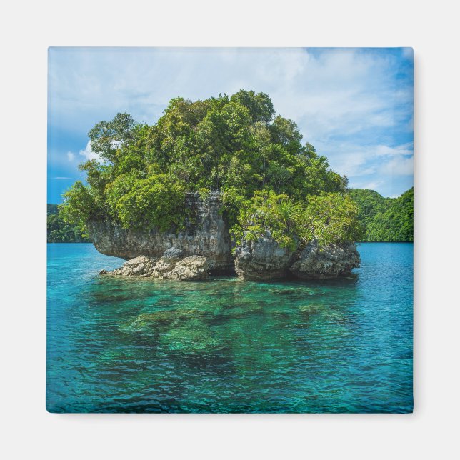 Imán Islote rocoso en las Islas Rock (Frente)