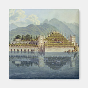 Imán Isola Bella, el lago Maggiore: los jardines en ter