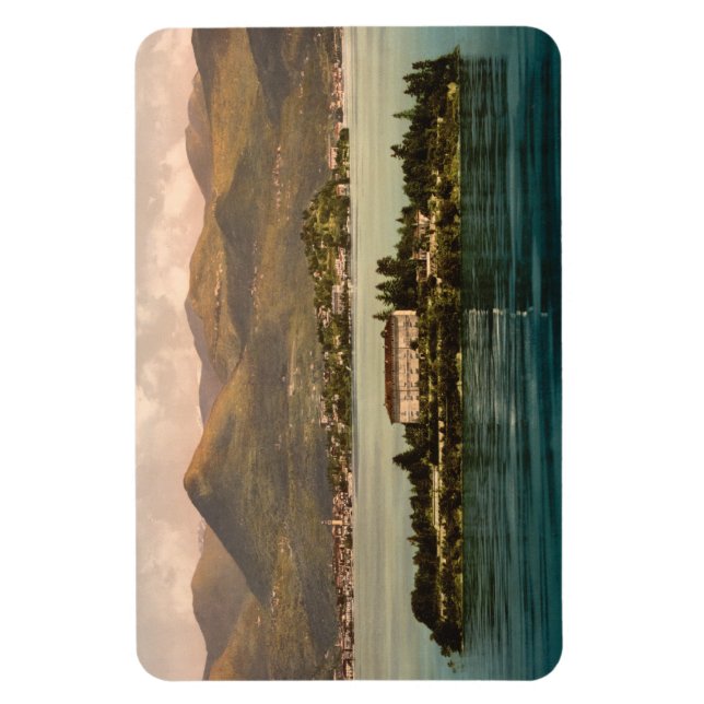 Imán Isola Madre I, Lago Maggiore, Piamonte, Italia (Vertical)