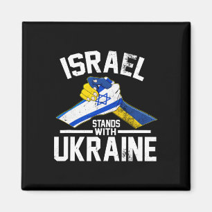 Imán Israel Apoya a Ucrania Bandera Israelí Ucraniana 