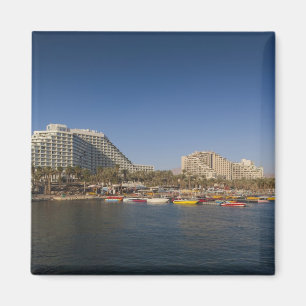 Imán Israel, El Negev, Eilat, Mar Rojo frente a la play
