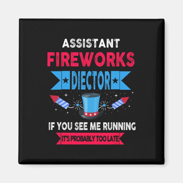 Imán Istant Director De Fuegos Artificiales Te Ejecuto  (Frente)