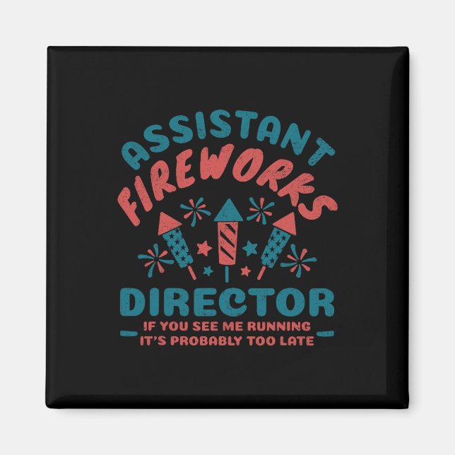 Imán Istant Fireworks Directora Para Hombres Mujeres Gr (Frente)