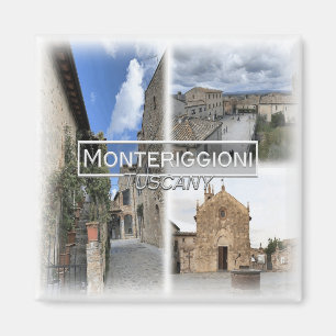 Imán IT3251 Europa,Italia, Toscana, frigorífico Monteri