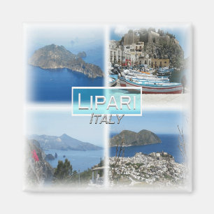 Imán IT3270 Europa, Italia, Sicilia, Lipari, nevera