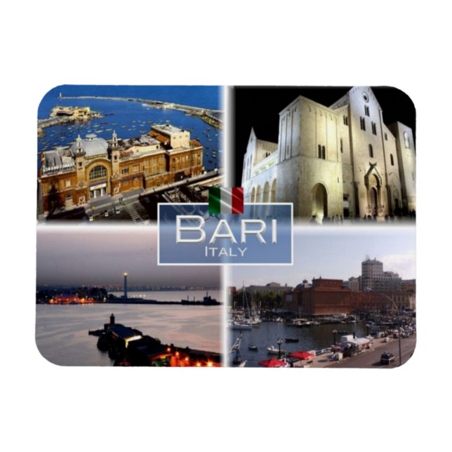 Imán IT Italia - Bari - (Horizontal)