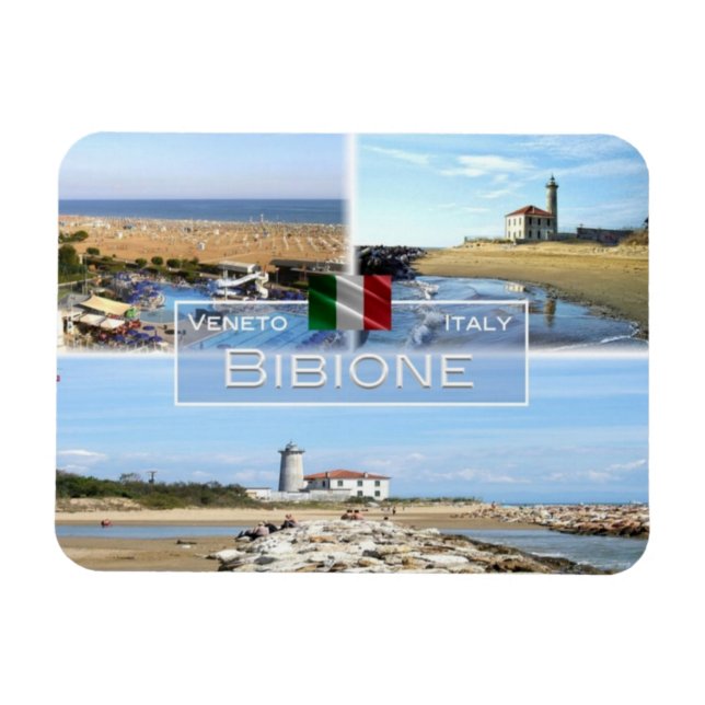 Imán IT Italia - Bibione - (Horizontal)