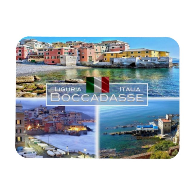 Imán IT Italia - Boccadasse - (Horizontal)