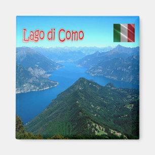 Imán IT - Italia - Como - Lago visto desde Monte San Pr