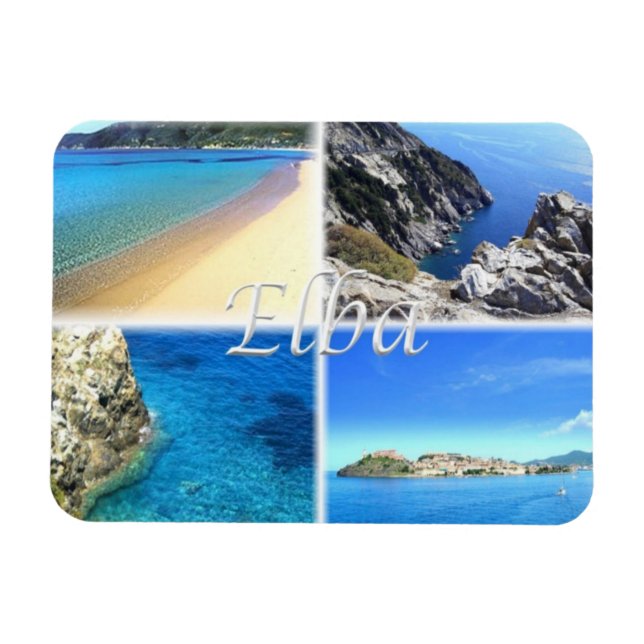 Imán IT Italia - Elba - Lacona - Portoferrraio - (Horizontal)