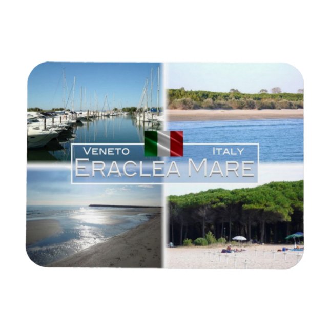 Imán IT Italia - Eraclea Mare - Pinewood - (Horizontal)