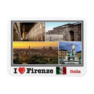 Imán IT Italia - Firenze - Amo el Mosaico -