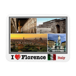 Imán IT Italia - Florence Italia - Amo el Mosaico -