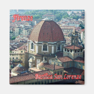 Imán IT - Italia - Florencia - Basílica San Lorenzo
