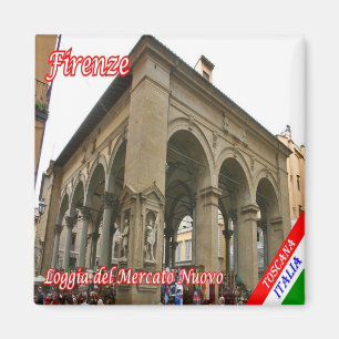 Imán IT - Italia - Florencia - Loggia de nuevo mercado